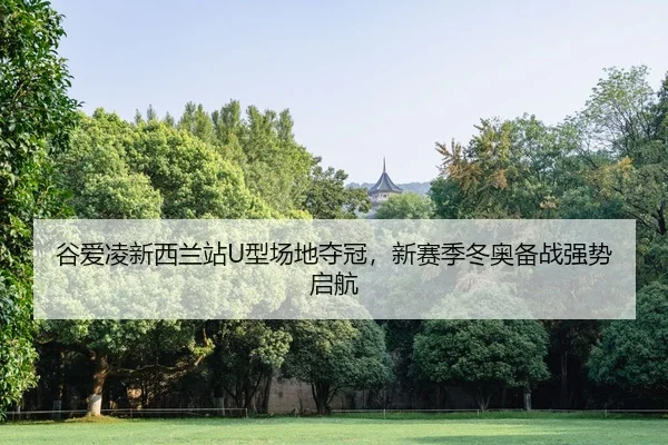 谷爱凌新西兰站U型场地夺冠，新赛季冬奥备战强势启航