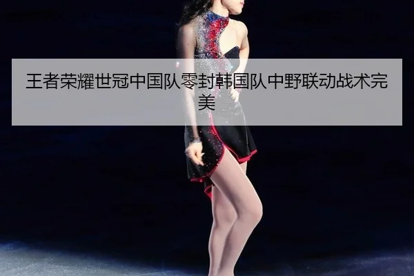王者荣耀世冠中国队零封韩国队中野联动战术完美