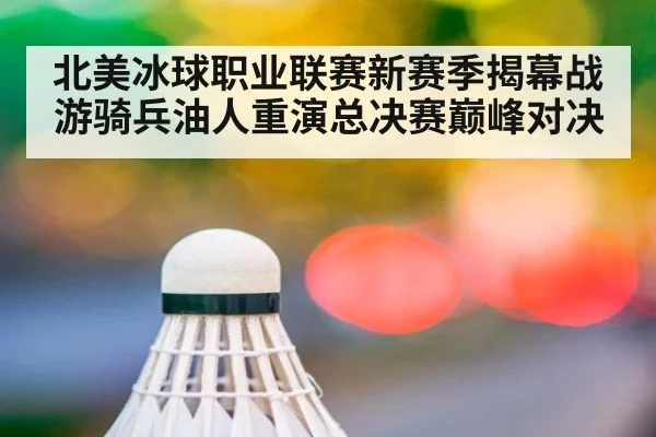 北美冰球职业联赛新赛季揭幕战游骑兵油人重演总决赛巅峰对决